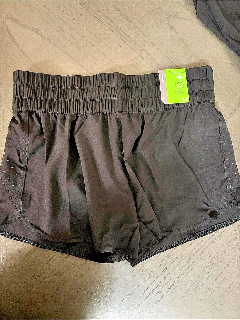 Athletic Works Athletic Shorts Black Small NWT